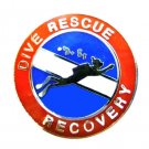 Dive Rescue Recovery Tie Tack Diving Team Silver Search Scuba Diver 67ST Tie