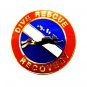 Dive Rescue Recovery Tie Tack Tac Gold Scuba Diver Diving Team 67G Ties New