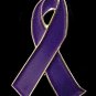 Purple Awareness Ribbon Pin Cancer Event Relay For Life