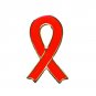 Red Awareness Ribbon Lapel Pin Lot of 6 Heart Disease MADD Lymphoma New