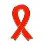 Red Awareness Ribbon Lapel Pin Lot of 6 Heart Disease MADD Lymphoma New