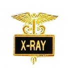 X-Ray X Ray Pin Inlaid Framed Caduceus Technician Graduation