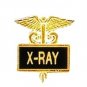X-Ray X Ray Pin Inlaid Framed Caduceus Technician Graduation
