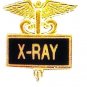X-Ray X Ray Pin Inlaid Framed Caduceus Technician Graduation