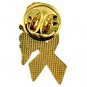 Lymphoma Awareness Pin Red Ribbon Guardian Angel New