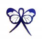 Blue Ribbon Butterfly Pin Dysautonomia Awareness Month is March New