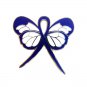 Blue Ribbon Butterfly Pin Dysautonomia Awareness Month is March New