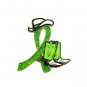 Lyme Disease Lime Glitter Ribbon Cowgirl Cowboy Western Boots Hat Lapel Pin New