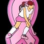 Breast Cancer Awareness Field Hockey Player Pin Tac New