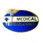 Medical Technologist Pin Caduceus Blue Cross Emblem Swing Arm 118 New