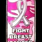 Fight Breast Cancer Pin Dog Tag Camo Camouflage Awareness