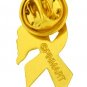 Purple Awareness Ribbon Guardian Angel Crohn's Disease Pin New