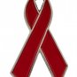 Burgundy Awareness Ribbon Hospice Meningitis Myeloma Lapel Pin