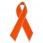 Lupus Awareness Lapel Pin Orange Ribbon Support Tac New