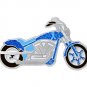 Colon Cancer Blue Ribbon Motorcycle Biker Pin Tac New