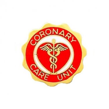 Coronary Care Unit Lapel Pin CCU Medical Nurse 978 New