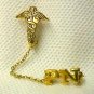 PN Chain Private Nurse Emblem 2 in 1 Lapel Pin 821 New