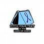 Colon Cancer Awareness Blue Ribbon Tent Land of Hope Camping Camper Sport Pin