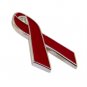 Cesarean Awareness Burgundy Ribbon C Section Lapel Pin