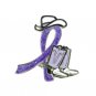 Pulmonary Hypertension Pin Periwinkle Ribbon Cowboy Western Boot Hat