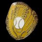 Baseball Glove Ball Mitt Lapel Cap Pin Tac Enamel New