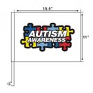 Autism Awareness Car Flag
