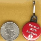 Autism Zipper Pull Safety Button