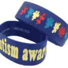 Autism One Inch Silicone Bracelet
