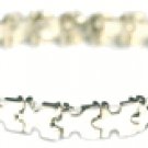 Autism Awareness Puzzle Piece Stretch Bracelet