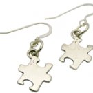 Autism Sterling Silver Earrings