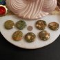 Large Rainforest Jasper Palm Stones Rhyolite Stone Energy Healing Heart Chakra