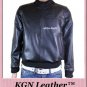 GENUINE INDIAN SHEEP NAPPA LEATHER MENS STYLISH SWEAT SHIRT LOOSE JACKET M124