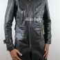 GENUINE INDIAN SOFT SHEEP NAPPA LEATHER MENS DESIGNER STYLISH TRENCH COAT M58