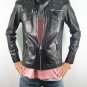 GENUINE INDIAN SOFT SHEEP NAPPA LEATHER MENS STYLISH REBEL BIKER JACKET M10