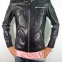 GENUINE INDIAN SOFT SHEEP NAPPA LEATHER MENS STYLISH REBEL BIKER JACKET M10
