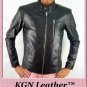 GENUINE INDIAN SOFT SHEEP NAPPA LEATHER MENS STYLISH QUILTED BIKER JACKET M03