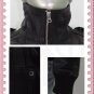 GENUINE SOFT INDIAN SHEEP NAPPA LEATHER WOMENS STAND NECK BBI BOMBER JACKET W09
