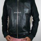 GENUINE INDIAN SUEDE & LEATHER MENS DESIGNER RAGLAN SLEEVES BASEBALL JACKET M81