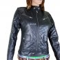 GENUINE SOFT INDIAN SHEEP NAPPA LEATHER WOMENS QUILTED NATASHA CLUB JACKET W90