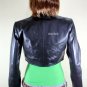GENUINE SOFT INDIAN SHEEP LEATHER WOMEN SEXY CHICK BOLERO SHRUG CUTE JACKET W113