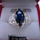 QVC Royal Blue Sapphire Ring