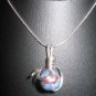 Sterling Silver Wire Sculpted Pendant