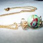 Gold Wire Sculpted Pendant
