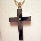 Hematyte Cross Necklace