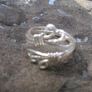 Sterling Silver Adjustable Ring