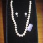 Genuine Freshwater Pearls & Earrings