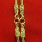 29 INCHES GOLD PLATED MICRON NECKLACE FOR 3 BUDDHA AMULET PENDANT COOL NICE GIFT