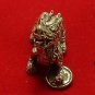 PI YAO DRAGON WEALTH ATTRACTION CHINESE MINI AMULET LUCKY MONEY RICH THAI GIFT