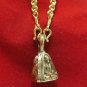 1983 LP NGERN THAI BUDDHA AMULET & GOLD PLATED NECKLACE
