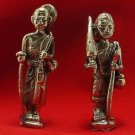 DUO SIVALEE THAI MINI BUDDHA AMULETS LUCKY RICH SUCCESS